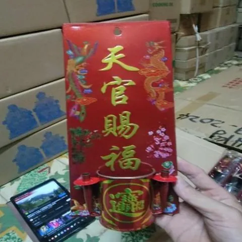 bài vị cắm nhang treo rồng phụng thiên quan tứ phúc ( nhôm ) có hoả tốc