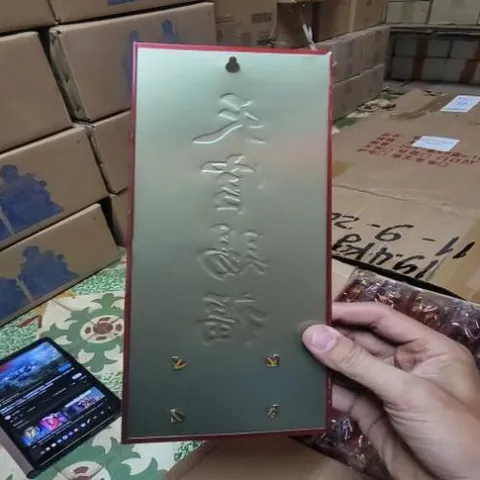 bài vị cắm nhang treo rồng phụng thiên quan tứ phúc ( nhôm ) có hoả tốc
