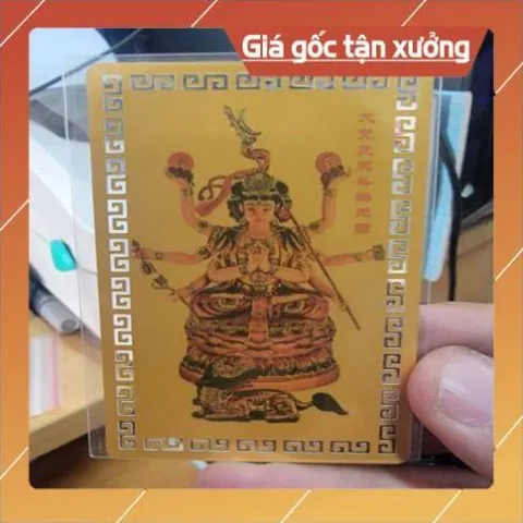 kim bài linh phù đẩu mẫu nguyên quân HÀNG CAO CẤP, có hoả tốc 852161