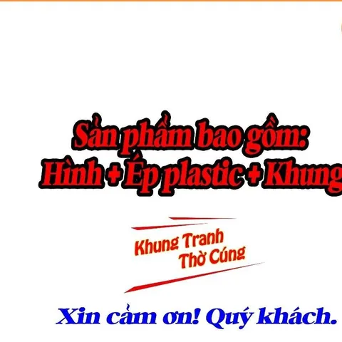 Tranh treo, ảnh thờ NỮ OA NƯƠNG NƯƠNG tọa thiền bền màu + Khung ảnh sáng đẹp kích thước khổ A3, A4, A5