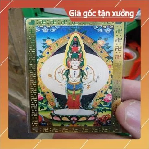 kim bài linh phù quan âm thiên thủ thiên nhãn HÀNG CAO CẤP, có hoả tốc 852174