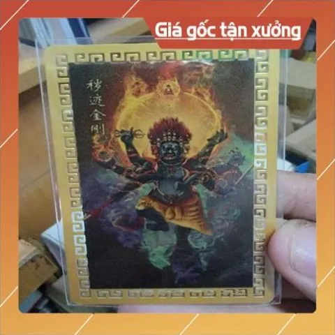 kim bài linh phù đại hắc thiên mahakala HÀNG CAO CẤP, có hoả tốc 852188