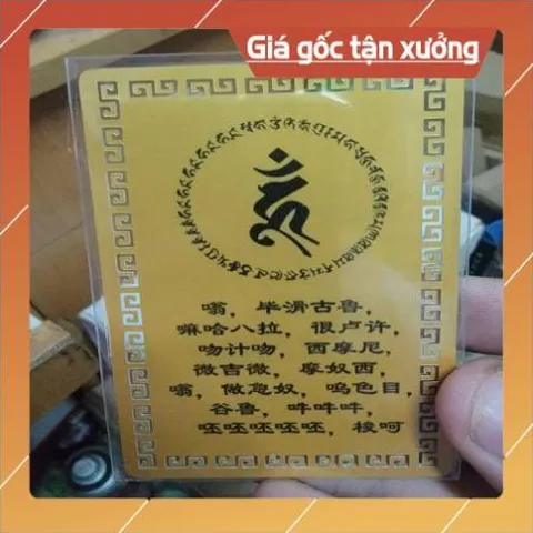 kim bài linh phù đại hắc thiên mahakala HÀNG CAO CẤP, có hoả tốc 852188