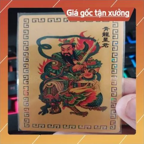 kim bài linh phù thanh long tinh quân HÀNG CAO CẤP, có hoả tốc 852195