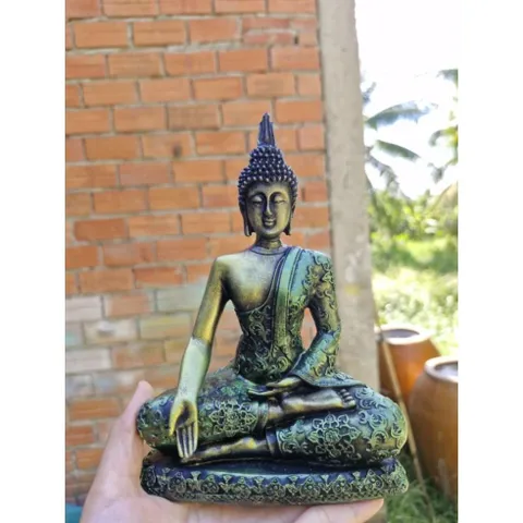 ( NHIỀU MẪU) Tượng Phật Bổn Sư Thích Ca 17cm Phong Cách Thái Lan Khơ me  HÀNG ĐẶT TRƯỚC