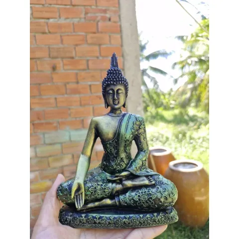 ( NHIỀU MẪU) Tượng Phật Bổn Sư Thích Ca 17cm Phong Cách Thái Lan Khơ me  HÀNG ĐẶT TRƯỚC