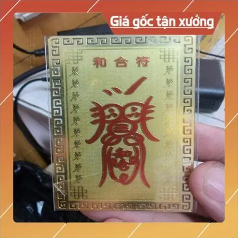 kim bài linh phù nhị tiên hòa hợp HÀNG CAO CẤP, có hoả tốc 852203