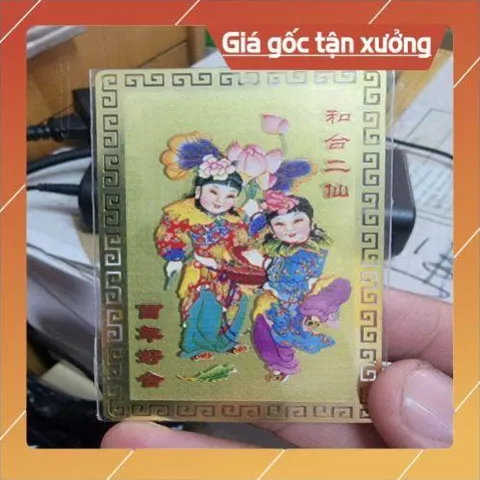 kim bài linh phù nhị tiên hòa hợp HÀNG CAO CẤP, có hoả tốc 852203