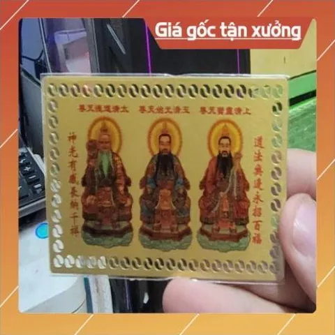 kim bài linh phù tam thanh đạo giáo HÀNG CAO CẤP, có hoả tốc 852204