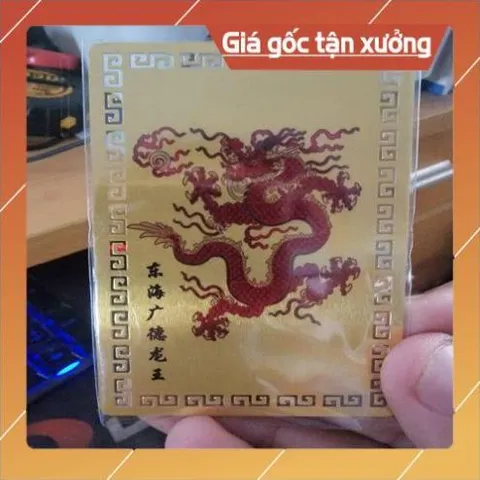 kim bài linh phù đông hải long vương HÀNG CAO CẤP, có hoả tốc 852208