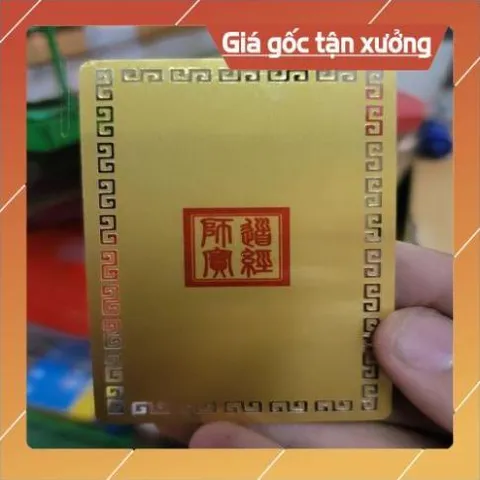 kim bài linh phù lôi chấn tử HÀNG CAO CẤP, có hoả tốc 852210