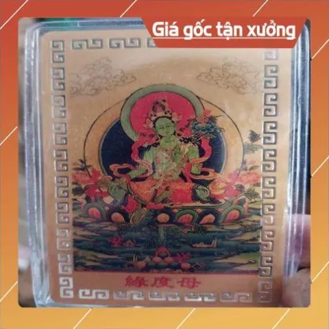kim bài linh phù lục độ phật mẫu HÀNG CAO CẤP, có hoả tốc