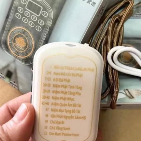 MÁY NIỆM PHẬT 51 BÀI - CÓ KHE CẮM THẺ NHỚ - BÀI HAY LOA LỚN cực hay  DƯƠNG KHOA SHOP
