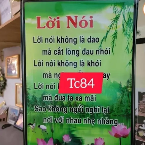 Tranh cuộn 40cm x 60cm hình đức phật Về ý nghĩa cuộc sống treo tường nẹp gỗ nhiều mẫu
