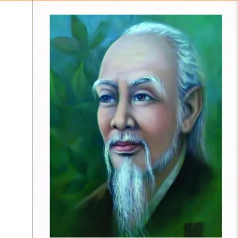 Tranh các vị Danh Y nổi tiếng - Hải Thượng Lãn Ông, Tuệ Tĩnh. đủ kích thước cực đẹp