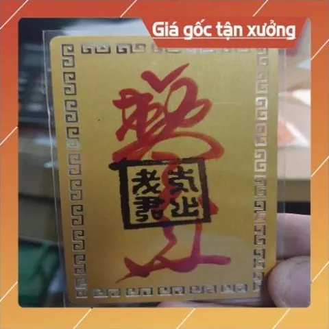 kim bài linh phù thái thượng lão quân HÀNG CAO CẤP, có hoả tốc 852270