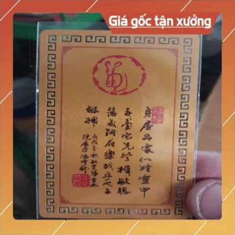 kim bài linh phù con giáp tuổi tý HÀNG CAO CẤP, có hoả tốc 852294
