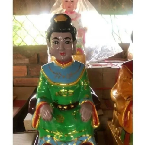 BÀ CỐ HỶ TRẮNG ĐẤT NUNG 40CM, BÀ LINH SƠN 40CM, BÀ CHÚA XỨ VÀNG ĐẤT NUNG 40CM cực đẹp