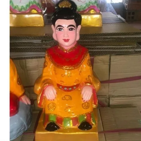BÀ CỐ HỶ TRẮNG ĐẤT NUNG 40CM, BÀ LINH SƠN 40CM, BÀ CHÚA XỨ VÀNG ĐẤT NUNG 40CM cực đẹp