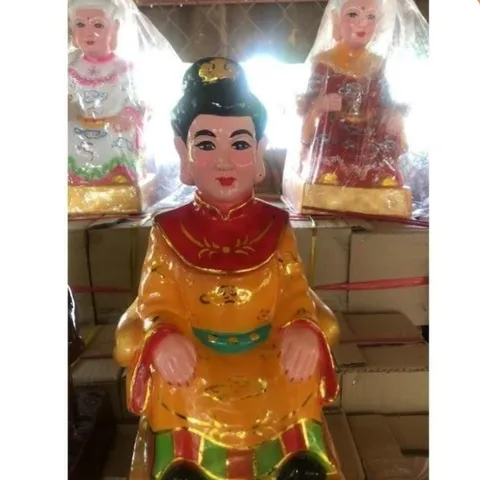 BÀ CỐ HỶ TRẮNG ĐẤT NUNG 40CM, BÀ LINH SƠN 40CM, BÀ CHÚA XỨ VÀNG ĐẤT NUNG 40CM cực đẹp