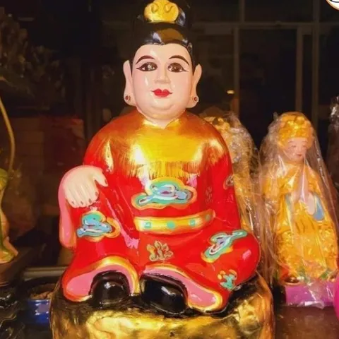 BÀ CỐ HỶ TRẮNG ĐẤT NUNG 40CM, BÀ LINH SƠN 40CM, BÀ CHÚA XỨ VÀNG ĐẤT NUNG 40CM cực đẹp