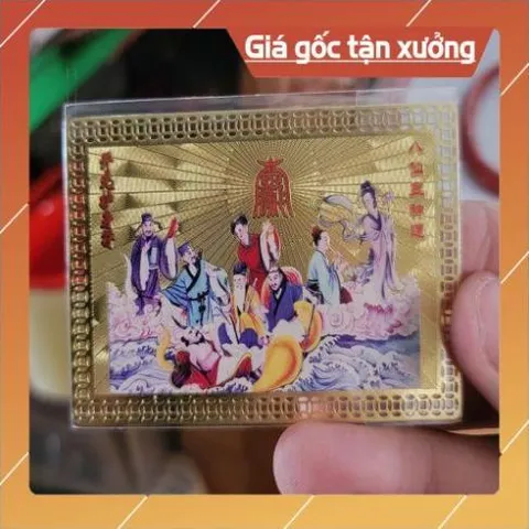 kim bài linh phù bát tiên HÀNG CAO CẤP, có hoả tốc 852305