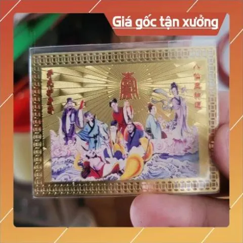 kim bài linh phù bát tiên HÀNG CAO CẤP, có hoả tốc 852305