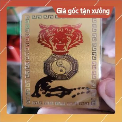 kim bài linh phù bát quái hỗ thần HÀNG CAO CẤP, có hoả tốc 852308