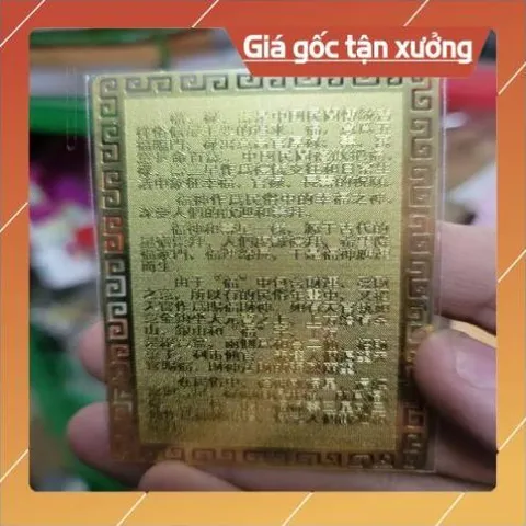 kim bài linh phù phúc lộc thọ HÀNG CAO CẤP, có hoả tốc 852309