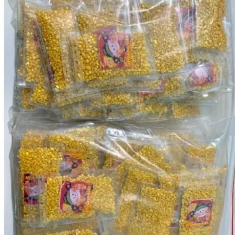 Gạo vàng thần tài may măn, tài lộc cho gia chủ  nặng 100gr