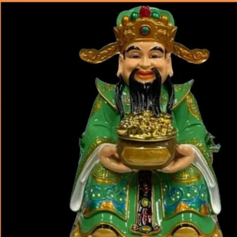Tượng Thần Tiền 8IN VÀ 10IN có 4 màu đặt bàn thờ Thần Tài Thổ Địa cao cấp - TT05 TT06 TT07 TT08