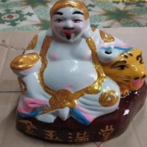 BỘ Thần tài ông địa cọp trắng cao 18cm và 20cm quá đẹp