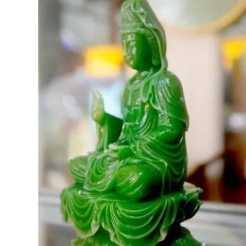 Tượng  Quan Thế Âm Bồ Tát ngồi tòa cao 18cm - Nhiều mẫu cực đẹp