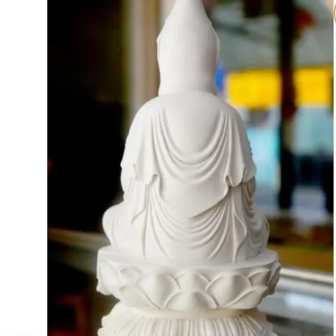 Tượng  Quan Thế Âm Bồ Tát ngồi tòa cao 18cm - Nhiều mẫu cực đẹp