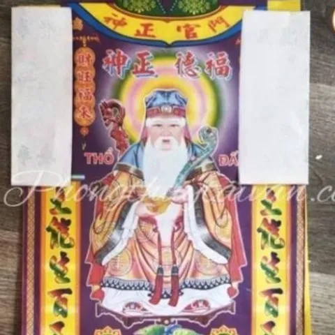 Giấy cúng ĐỘNG THỔ(nhà mới xây) đầy đủ cực đẹp