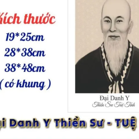Tranh 8 ĐẠI DANH Y - có khung cực đẹp