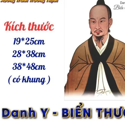 Tranh 8 ĐẠI DANH Y - có khung cực đẹp