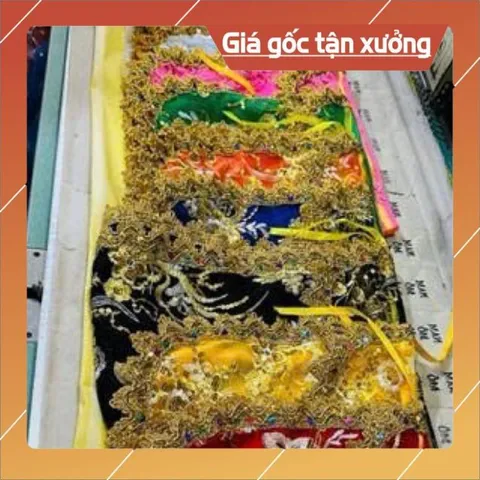 Áo Choàng Mẹ Quan Âm Chất Liệu Vải Voan 2 Lớp.