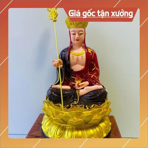 Tượng Địa Tạng Vương Bồ Tát Ngồi cao 30 cm