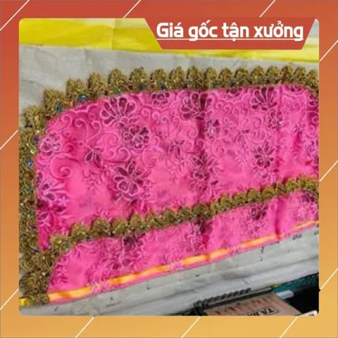 Áo Choàng Mẹ Quan Âm Chất Liệu Vải Voan 2 Lớp.