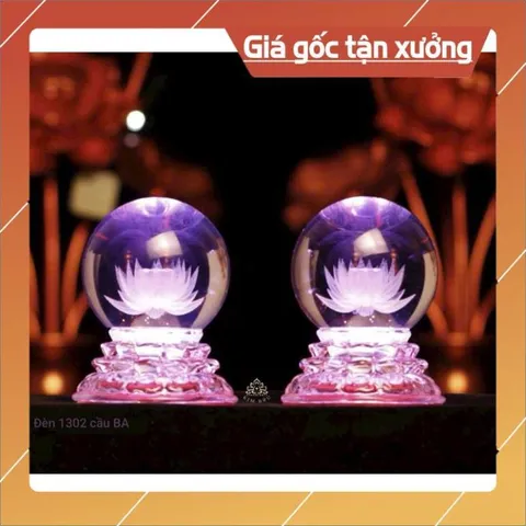 [ 1 Cặp ] Đèn Pha Lê Nhí