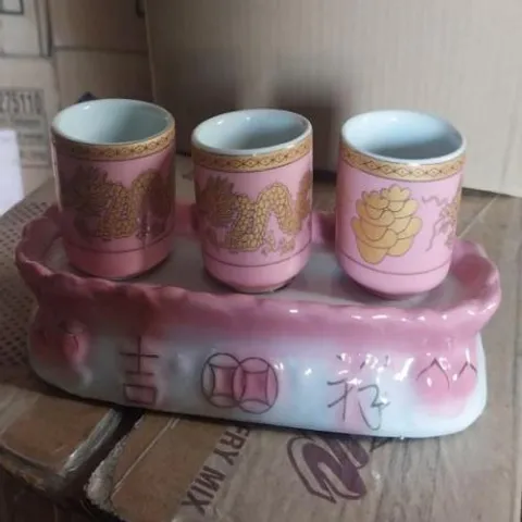 chung bộ hồng thẳng 3 ly có hoả tốc
