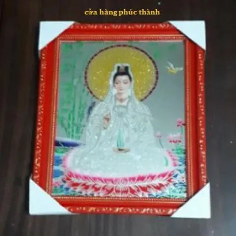 bài vị đỏ Quan âm có hoả tốc