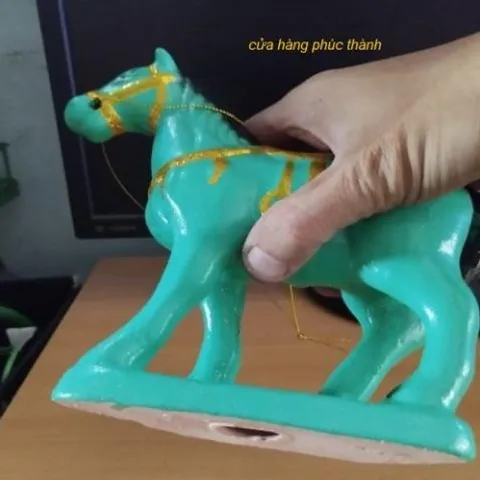 Ông ngựa đất xanh thờ cúng có hoả tốc