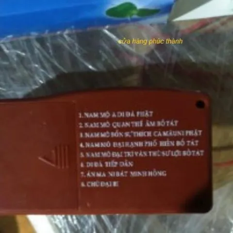 máy niệm phật, máy tụng kinh 8 bài có hoả tốc