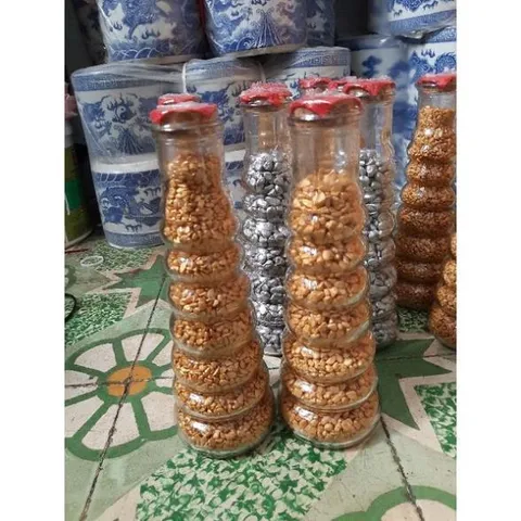 gạo vàng hồ lô xoắn trưng bàn thờ có hoả tốc