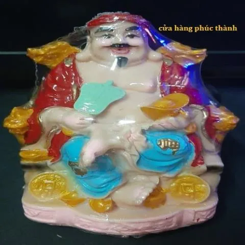 Thần tài ông địa rồng màu ( nhựa ) có hoả tốc