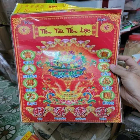 giấy cúng bộ thái tuế có hoả tốc