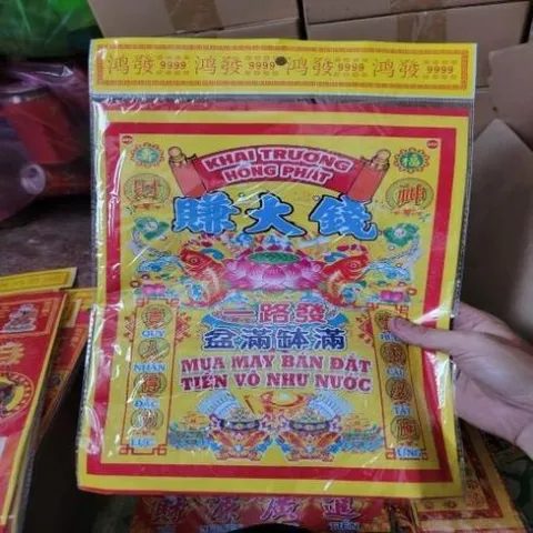 giấy cúng bộ khai trương có hoả tốc