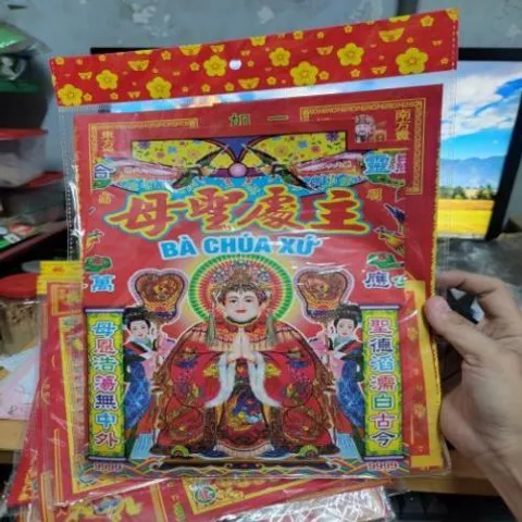giấy cúng bộ bà chúa xứ có hoả tốc